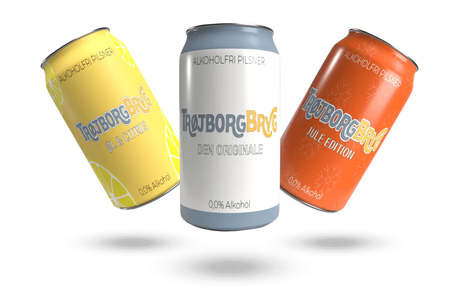 mockup af dåser